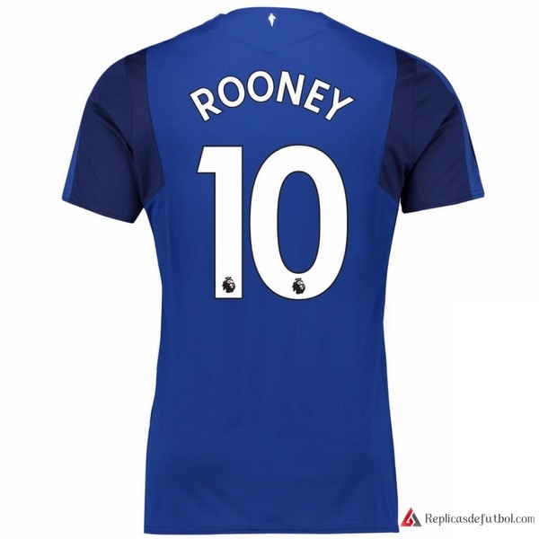 Camiseta Everton Primera equipación Rooney 2017-2018